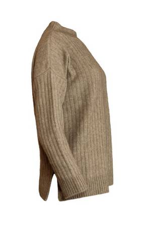 Merino Possum Ribbed Crew Jumper